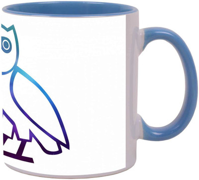 

Arkist ovo owl Ceramic Mug(340 ml), Multicolor