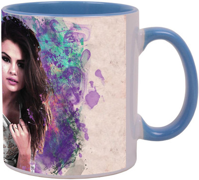 

Arkist selena gomez colorful Ceramic Mug(340 ml), Multicolor
