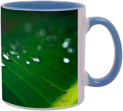 

Arkist water drops 12 Ceramic Mug(340 ml), Multicolor