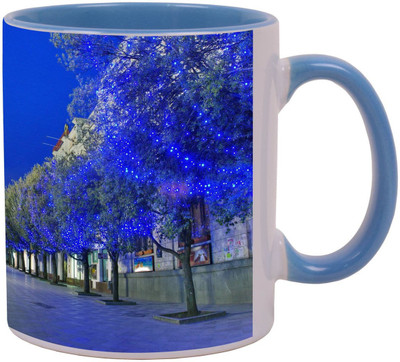 

Arkist promenade 3 Ceramic Mug(340 ml), Multicolor