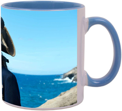 

Arkist pirates of the caribbean on stranger tides barb Ceramic Mug(340 ml), Multicolor