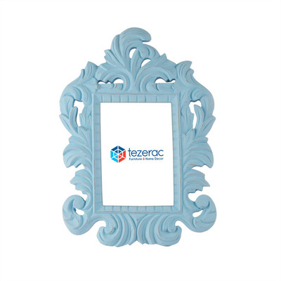 

TEZERAC Wood Photo Frame(Blue, 1 Photos)