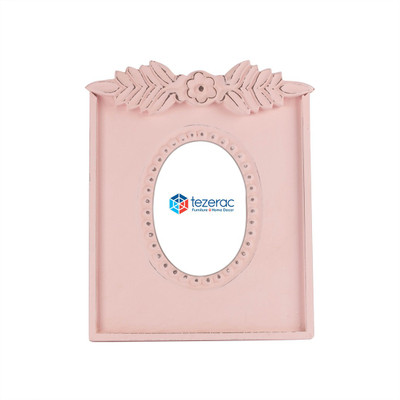 

TEZERAC Wood Photo Frame(Pink, 1 Photos)