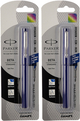 

Parker Beta Standard CT Ball Pen(Pack of 2)