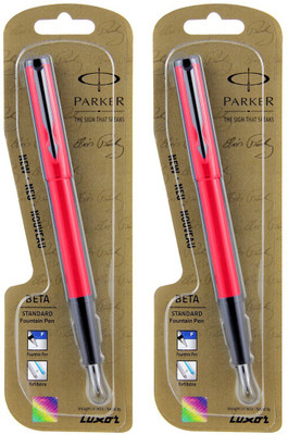 

Parker Beta Standard Fountain Pen(Pack of 2)