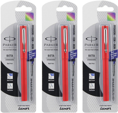 

Parker Beta Standard CT Ball Pen(Pack of 3)