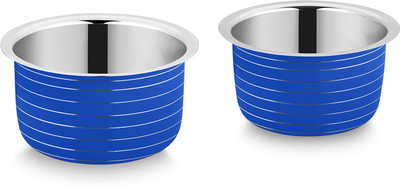 

Ideale Patila Set BLUE-2pcs Pot 2.9 L(Stainless Steel, Induction Bottom)