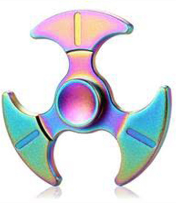 

Excite Shoppers High-Speed Rainbow Unique Metal Fidget Spinner (Premium - Metallic Finish)(Multicolor)