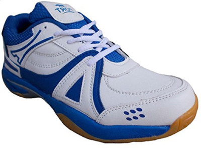 

Port Mens Sports PU Marathon Badminton Shoes For Men(Blue, White, Multicolor