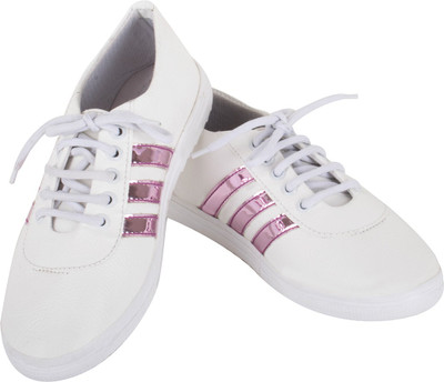 

Go India Store Canvas Shoes For Women(White