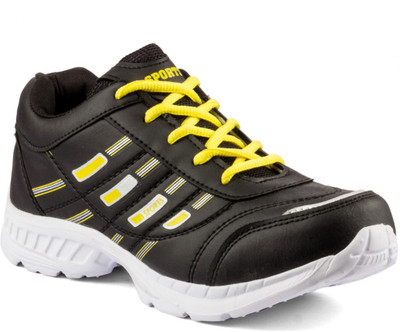 

Golden Sparrow Walking Shoes For Men(Black
