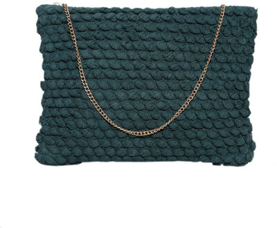 

Diwaah Women Casual Green Cotton Sling Bag