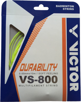 

Victor VS-800-G (Pack of 3) 0.69 Badminton String - 10 m(Green)