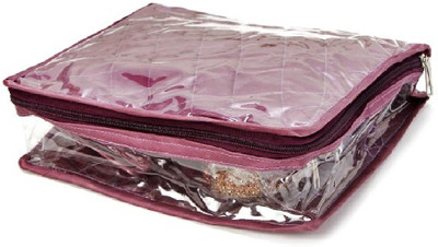 

Addyz Satin Jewellery Makeup Beauty Vanity Kit(Purple)