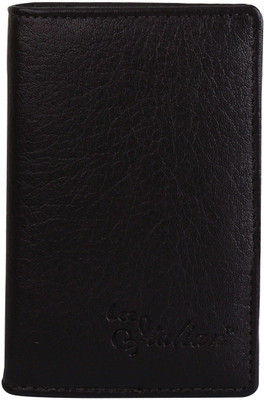 

Lady bar Men Black Artificial Leather Card Holder(12 Card Slots)