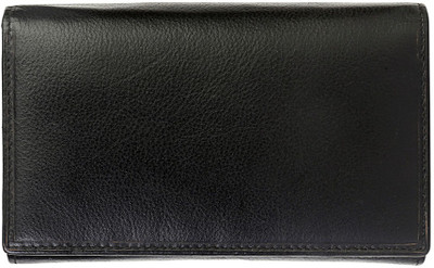 

JL Collections Women Casual Black Genuine Leather Wallet(7 Card Slots)