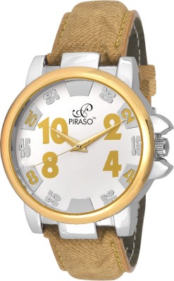 PIRASO 9126 White Gold Dial Watch  - For Men   Watches  (PIRASO)
