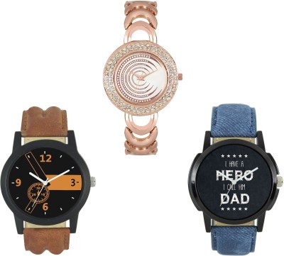 keepkart 001 007 202 Couple Combo Stylish Watch  - For Men & Women   Watches  (Keepkart)