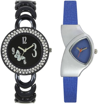 Shivam Retail SR-201-208 Stylish Look SUPER HOT Pack Of 2 Watch  - For Girls   Watches  (Shivam Retail)