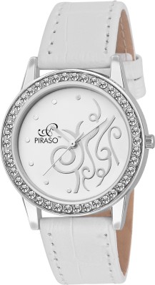 PIRASO 9120- Beautiful White Color DECKER Watch  - For Women   Watches  (PIRASO)