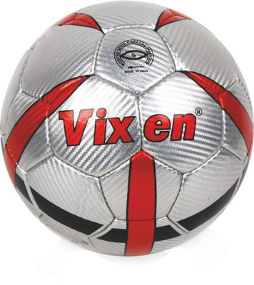 

Vixen Zidane Football - Size: (Pack of 1, Red, Silver, Black, Silver;black;red
