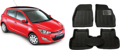 Typhon Polyutherine 3D Mat For  Hyundai i20(Black)