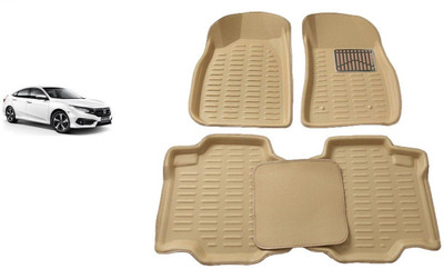 Typhon PP (Polypropylene) 3D Mat For  Honda Civic(Beige)