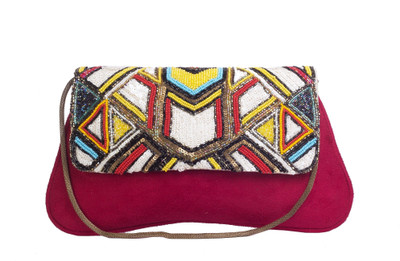 

Rysha Casual Multicolor Clutch