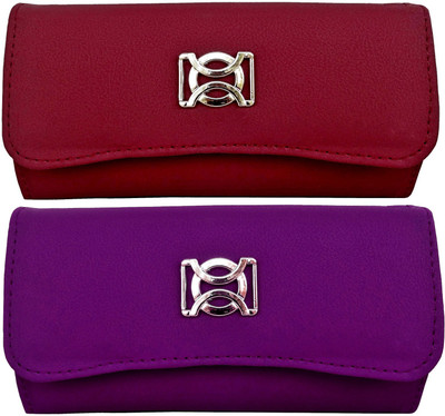 

Pellcaso Casual Purple Clutch