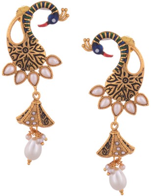Young & Forever Desi Diva Collection Designer trendy fashionista Stone, Alloy Drops & Danglers