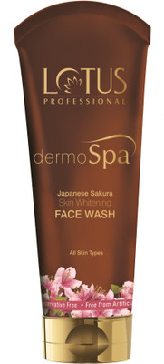 

Lotus Herbals Dermo Spa Japanese Sakura Skin Whitening Face Wash(80 g)