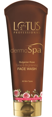 

Lotus Herbals Dermo Spa Bulgarian Rose Glow and Brightening Enhancing Face Wash(80 g)