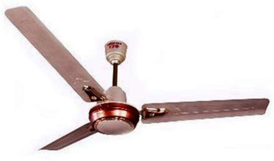 

Orient summer pride 48 inches icy chocolate 3 Blade Ceiling Fan(gold, Pack of 1), Multicolor