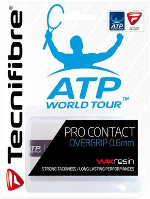 

Tecnifibre Pro Contact Tennis Over Grip (12PCS) Extra Tacky Grip(Multicolor, Pack of 12)