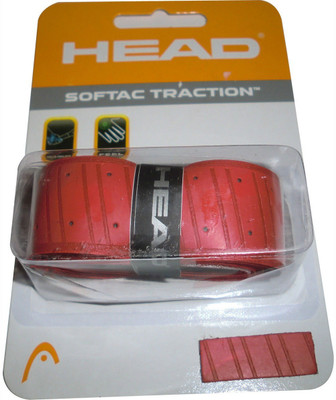 

Head Softac Traction Tennis Grips - Red Mesh Grip(Red, Pack of 1)
