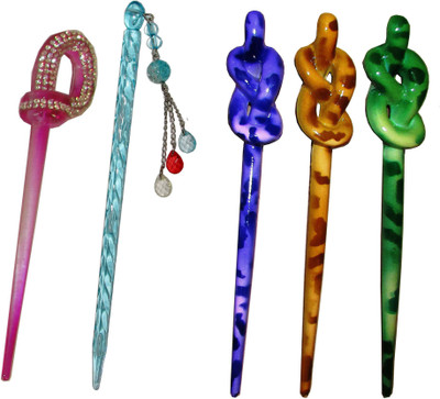 

Sanskruti Juda Stick Hair Accessory Set(Multicolor)