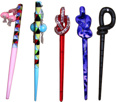 

Sanskruti Juda Stick Bun Stick(Multicolor)