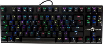 

Circle Squadron-M Wired USB Gaming Keyboard(Black)