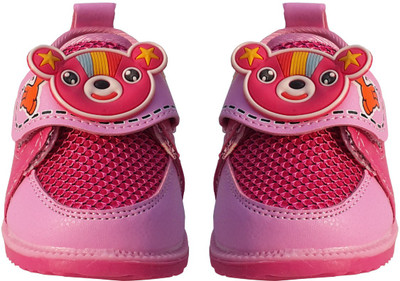 

Sae Fashions Boys & Girls Velcro Sneakers(Pink, Rosy pink