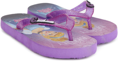 

Disney Girls Slip On Slipper Flip Flop(Purple, Blue