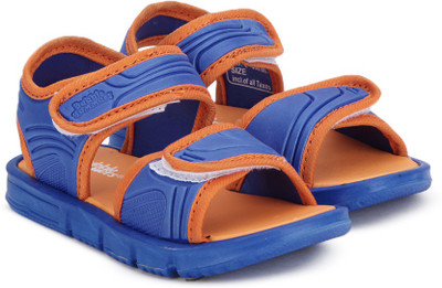

BUBBLEGUMMER Boys Velcro Slipper Flip Flop(Blue