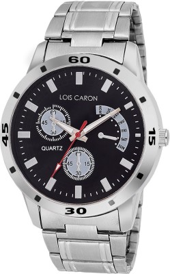 Lois Caron Lcs-4048 Chronograph Pattern Analog Watch  - For Men   Watches  (Lois Caron)