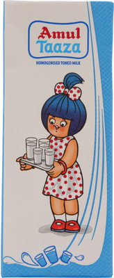 Amul Taaza Homogenised Toned Milk