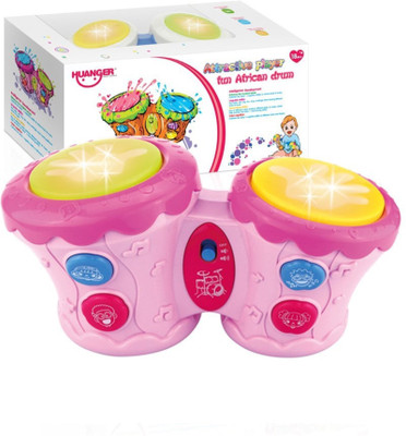 

Miss & Chief Kids musical drums(Pink)