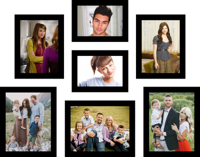

Swadesi Stuff MDF Photo Frame(Black, 7 Photos)