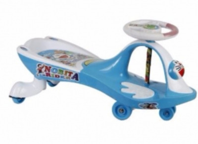 

Panda Panda Swing Car Nobita Ride Car Musical Deluxe(Multicolor)