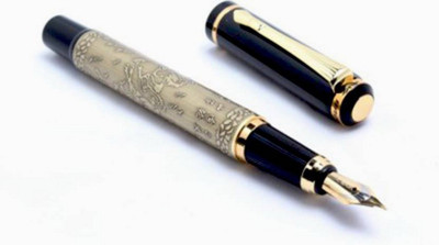 

Red Star Legendry Eight Horse Bronze Fountain Pen