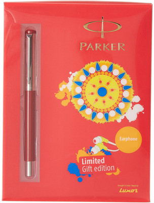 

Parker Vector Metallix CT Rollerball Pen with Ear Phone Pen Gift Set