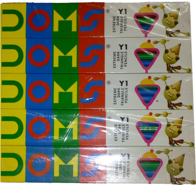 

DOMS PACK OF 100 PENCILS Pencil(Set of 5, Multicolor)