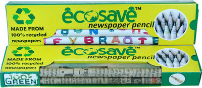 

ecosave Recycled Newspaper Pencil(30 Pencil) Pencil(Multicolor)